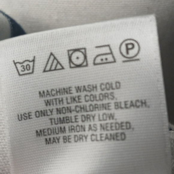 Anthropologie X Postcard Nautical Peplum Tank Blue & White Striped Size Small - Picture 6 of 8